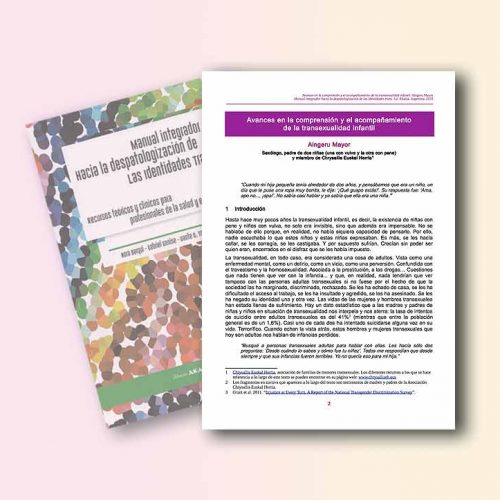 Avances en la comprensión y el acompañamiento de la transexualidad infantil (Aingeru Mayor)
