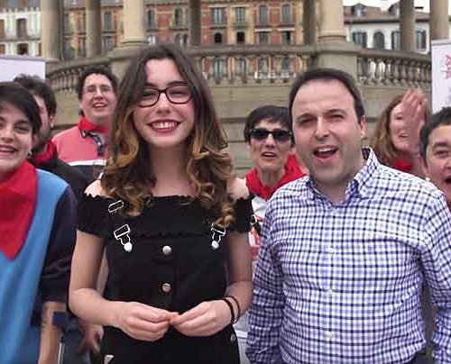 Presentación candidatura al chupinazo de Sanfermines 2018