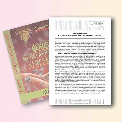 Género genital o la obligación legal de estar genitalmente clasificado (Joserra Landa)